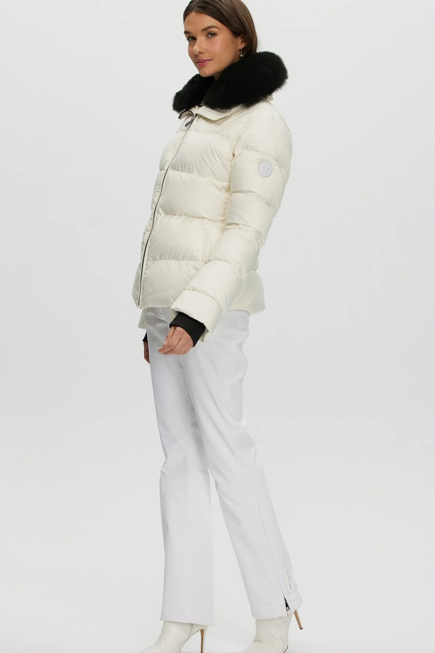 Après-Ski Jacket With Detachable Toscana Shearling Lamb Collar