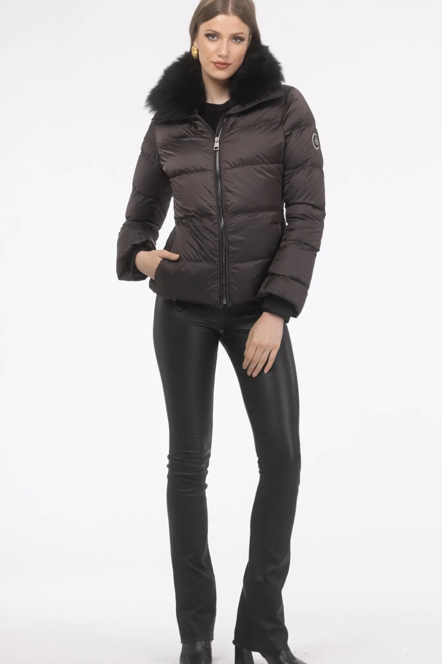 Après-Ski Jacket With Detachable Toscana Shearling Lamb Collar