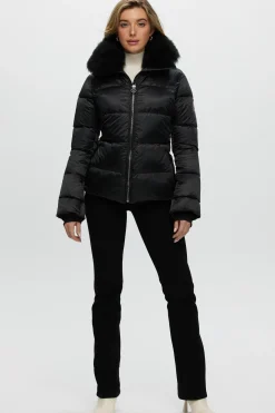 Après-Ski Jacket With Detachable Toscana Shearling Lamb Collar
