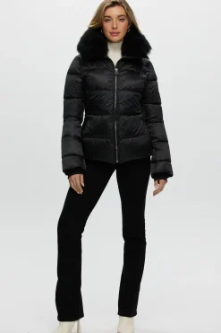 Après-Ski Jacket With Detachable Toscana Shearling Lamb Collar