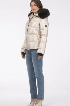 Après-Ski Jacket With Detachable Toscana Shearling Lamb Hood Trim