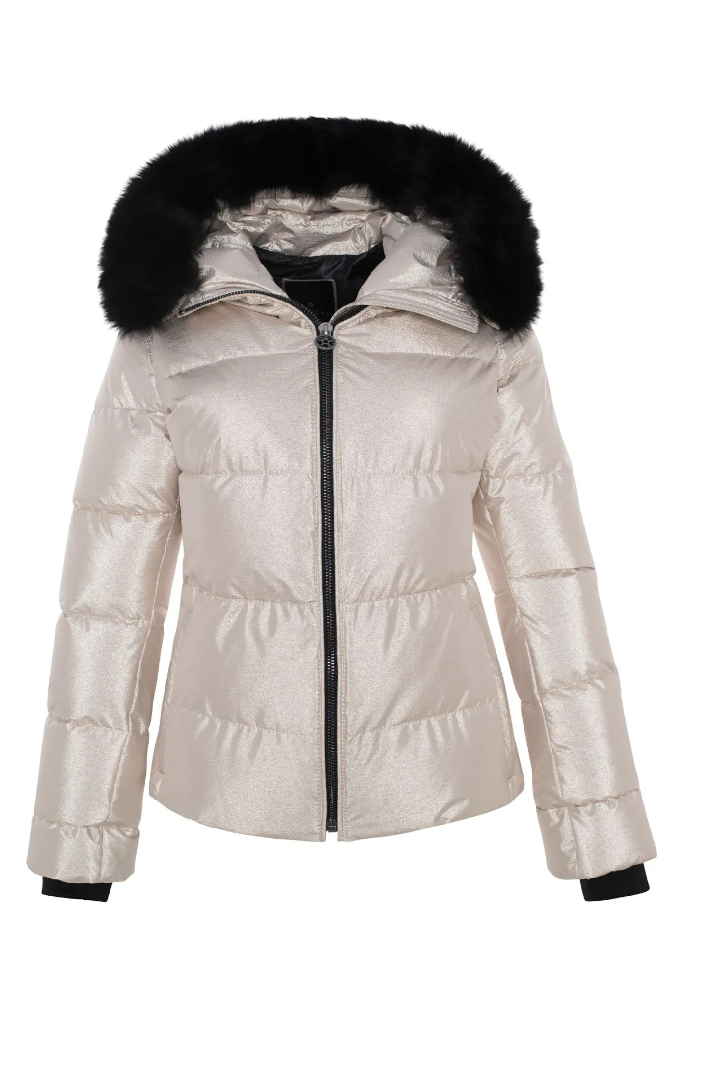 Après-Ski Jacket With Detachable Toscana Shearling Lamb Hood Trim