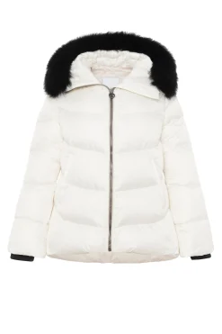 Après-Ski Jacket With Detachable Toscana Shearling Lamb Hood Trim