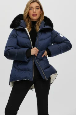 Après-Ski Jacket With Detachable Toscana Shearling Lamb Hood Trim