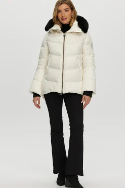Après-Ski Jacket With Detachable Toscana Shearling Lamb Hood Trim