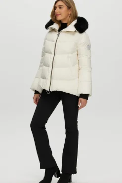 Après-Ski Jacket With Detachable Toscana Shearling Lamb Hood Trim