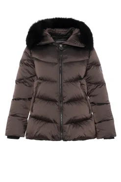 Après-Ski Jacket With Detachable Toscana Shearling Lamb Hood Trim
