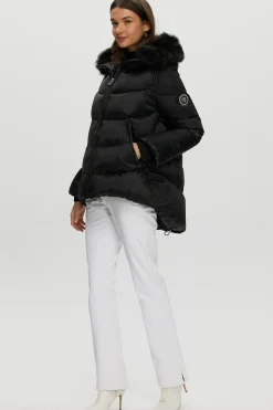 Après-Ski Jacket With Detachable Toscana Shearling Lamb Hood Trim