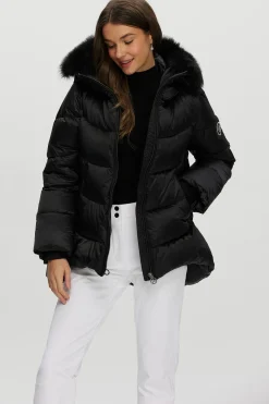 Après-Ski Jacket With Detachable Toscana Shearling Lamb Hood Trim