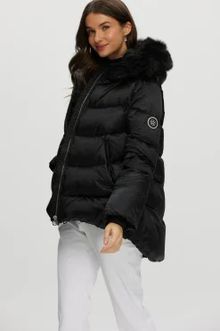 Après-Ski Jacket With Detachable Toscana Shearling Lamb Hood Trim