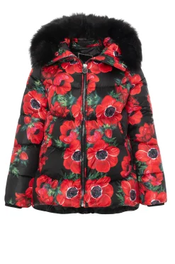 Après-Ski Jacket With Detachable Toscana Shearling Lamb Hood Trim