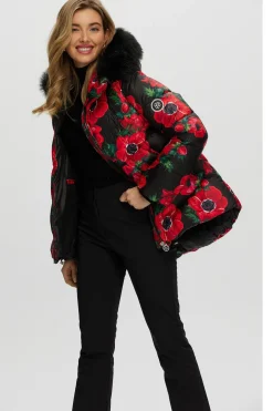 Après-Ski Jacket With Detachable Toscana Shearling Lamb Hood Trim