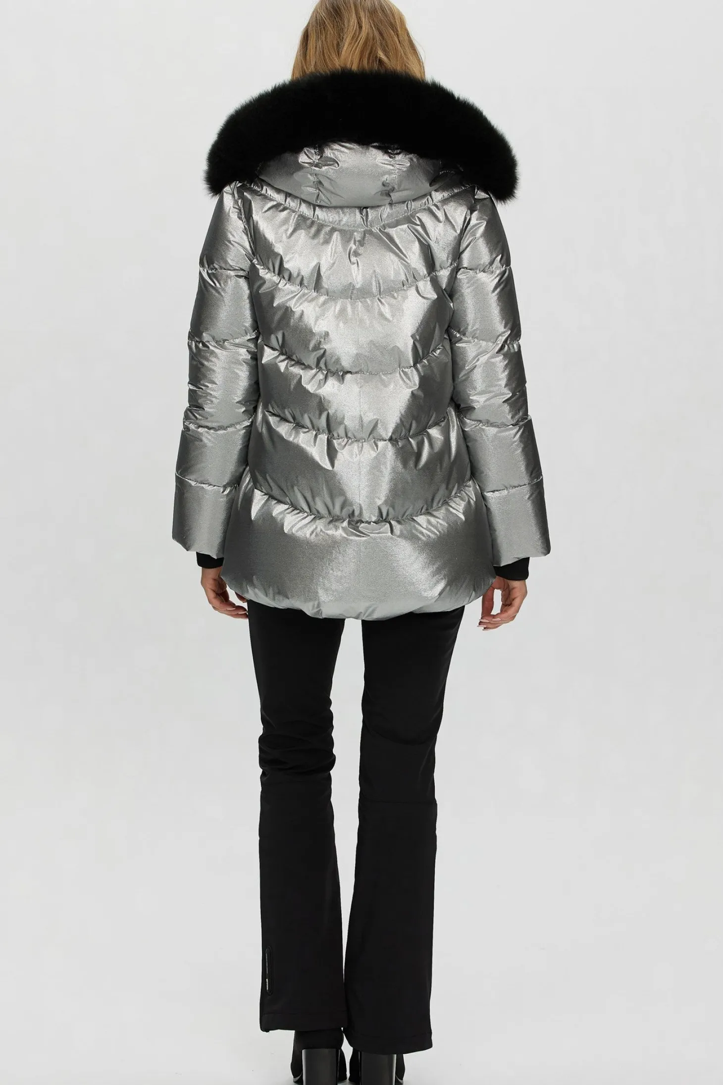 Après-Ski Jacket With Detachable Toscana Shearling Lamb Hood Trim