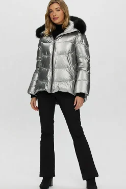 Après-Ski Jacket With Detachable Toscana Shearling Lamb Hood Trim