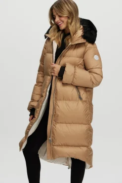 Après-Ski Jacket With Detachable Toscana Shearling Lamb Hood Trim