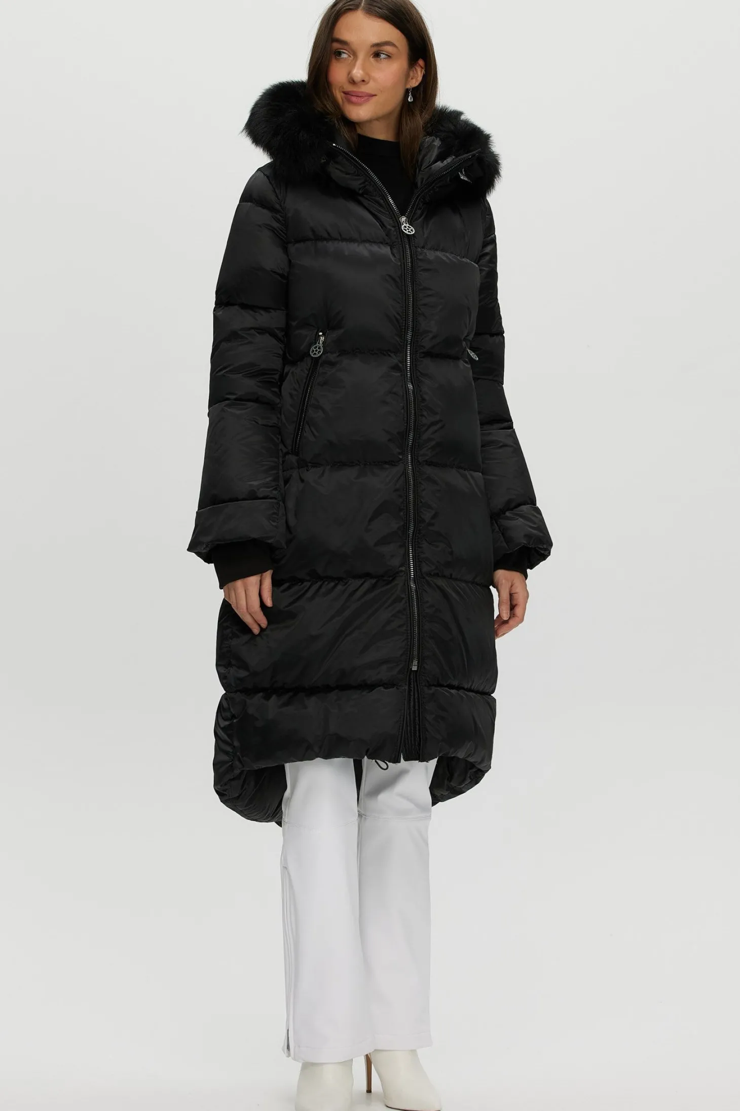 Après-Ski Jacket With Detachable Toscana Shearling Lamb Hood Trim