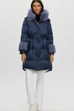 Après-Ski Jacket With Detachable Toscana Shearling Lamb Hood Trim & Toscana Shearling Lamb Cuffs