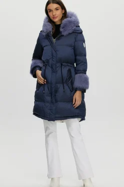 Après-Ski Jacket With Detachable Toscana Shearling Lamb Hood Trim & Toscana Shearling Lamb Cuffs