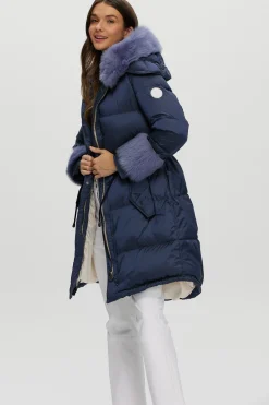 Après-Ski Jacket With Detachable Toscana Shearling Lamb Hood Trim & Toscana Shearling Lamb Cuffs