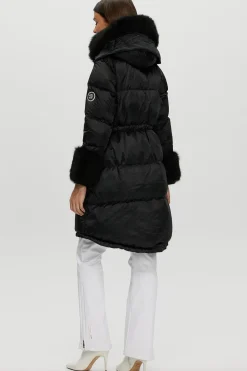 Après-Ski Jacket With Detachable Toscana Shearling Lamb Hood Trim & Toscana Shearling Lamb Cuffs