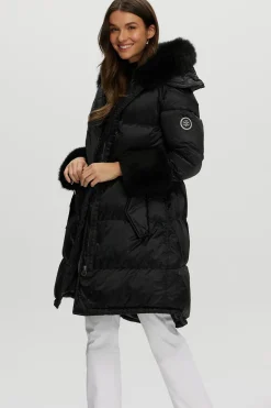 Après-Ski Jacket With Detachable Toscana Shearling Lamb Hood Trim & Toscana Shearling Lamb Cuffs