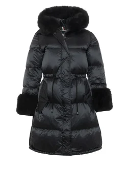 Après-Ski Jacket With Detachable Toscana Shearling Lamb Hood Trim & Toscana Shearling Lamb Cuffs