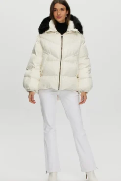 Après-Ski Jacket With Detachable Toscana Shearling Lamb Hood Trim