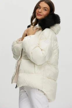 Après-Ski Jacket With Detachable Toscana Shearling Lamb Hood Trim