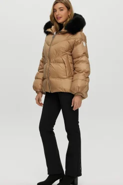 Après-Ski Jacket With Detachable Toscana Shearling Lamb Hood Trim