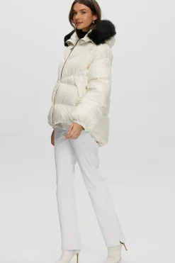 Après-Ski Jacket With Detachable Toscana Shearling Lamb Hood Trim