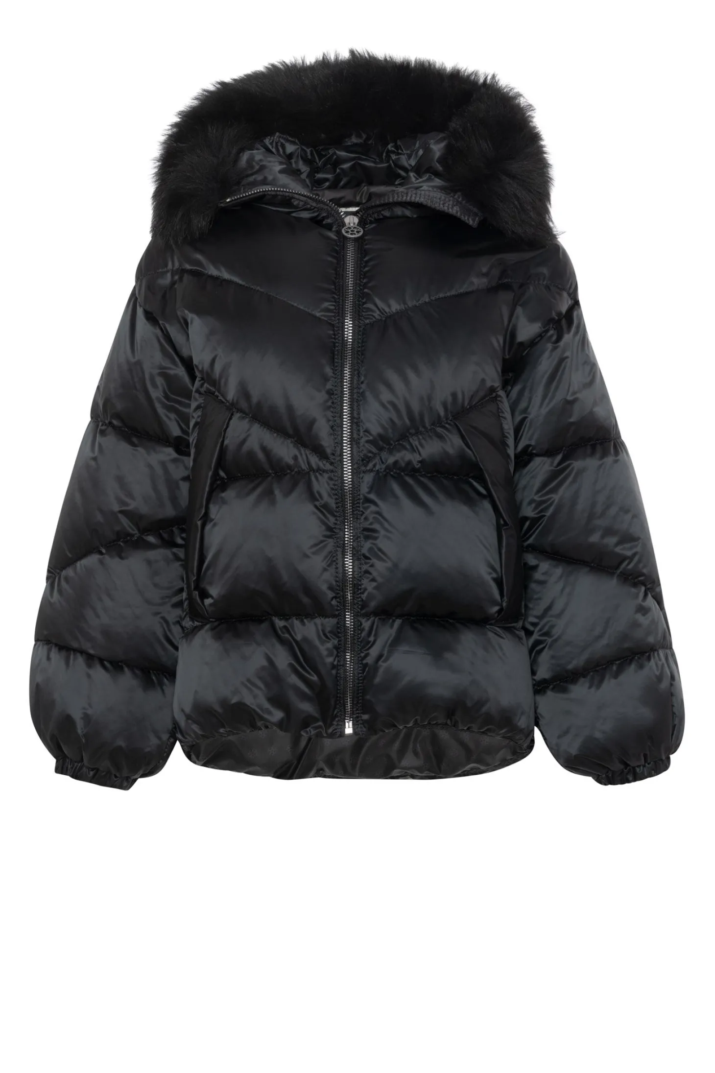 Après-Ski Jacket With Detachable Toscana Shearling Lamb Hood Trim