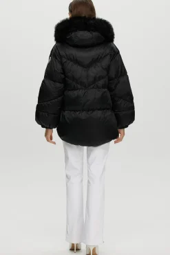 Après-Ski Jacket With Detachable Toscana Shearling Lamb Hood Trim
