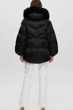 Après-Ski Jacket With Detachable Toscana Shearling Lamb Hood Trim