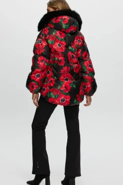 Après-Ski Jacket With Detachable Toscana Shearling Lamb Hood Trim