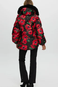 Après-Ski Jacket With Detachable Toscana Shearling Lamb Hood Trim