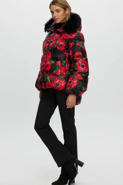 Après-Ski Jacket With Detachable Toscana Shearling Lamb Hood Trim