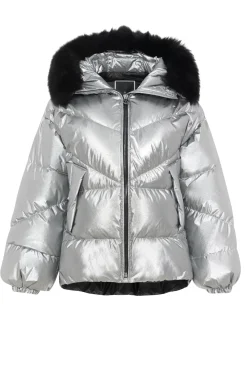 Après-Ski Jacket With Detachable Toscana Shearling Lamb Hood Trim