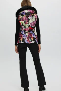 Après-Ski Vest With Detachable Toscana Shearling Lamb Hood Trim