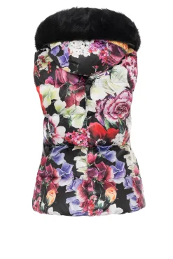 Après-Ski Vest With Detachable Toscana Shearling Lamb Hood Trim