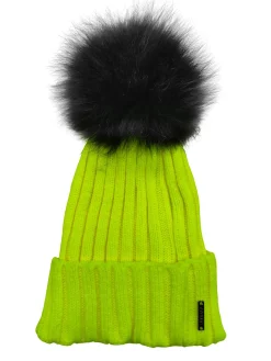 Knit Hat With Select Lamb Pompom
