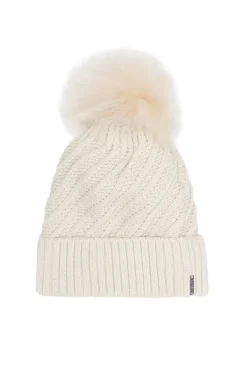Knit Hat With Select Lamb Pom