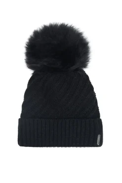 Knit Hat With Select Lamb Pom