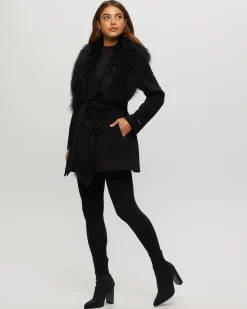 Loro Piana Cashmere & Wool Jacket With Select Lamb Trim