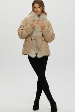 Loro Piana Cashmere Down Jacket With Select Cashmere Goat Trim