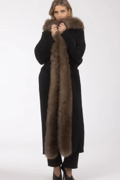 Loro Piana Cashmere Parka With Select Cashmere Goat Trim