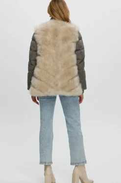 Loro Piana Cashmere Quilted Down Jacket With Detachable Select Cashmere Goat Vest (2 Pcs)