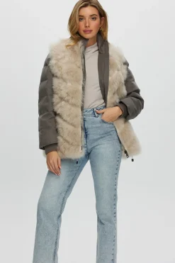 Loro Piana Cashmere Quilted Down Jacket With Detachable Select Cashmere Goat Vest (2 Pcs)