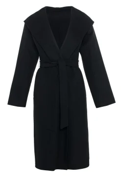 Loro Piana Wool Belted Short Coat