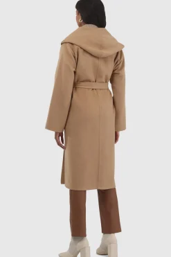 Loro Piana Wool Belted Short Coat