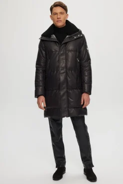 Men's Après-Ski Parka With Detachable Select Shearling Lamb Collar